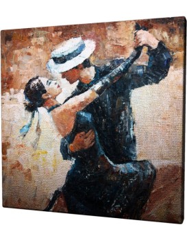 Obraz na plátně Dancers in love KC013 45x45 cm