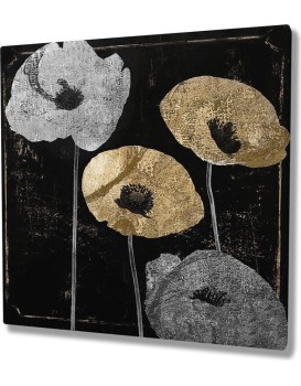 Obraz na plátně Poppies II KC141 45x45 cm