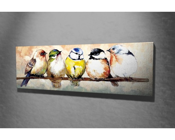 Obraz Ptáčci 80x30 cm