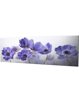 Obraz na plátně Violet beauty PC028 30x80 cm