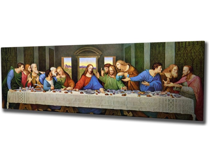 Reprodukce obrazu Poslední večeře Leonardo da Vinci PC140 30x80 cm