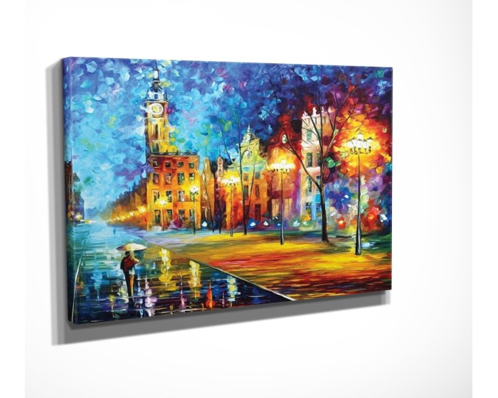 Obraz CLASSIFA 30x40 cm modrý/žlutý