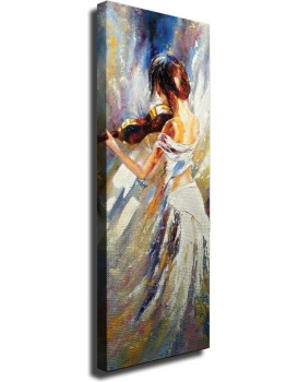 Obraz na plátně Violin beauty PC206 30x80 cm