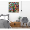 Obraz na plátně Wild tree KC264 45x45 cm