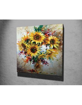 Obraz na plátně Sunflowers KC265 45x45 cm