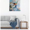 Obraz na plátně Ballet KC268 45x45 cm