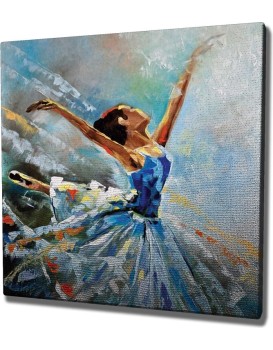 Obraz na plátně Ballet KC268 45x45 cm