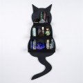 Nástěnná police Cat černá