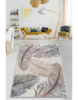 Koberec Essiccato 100x200 cm béžový/hnědý