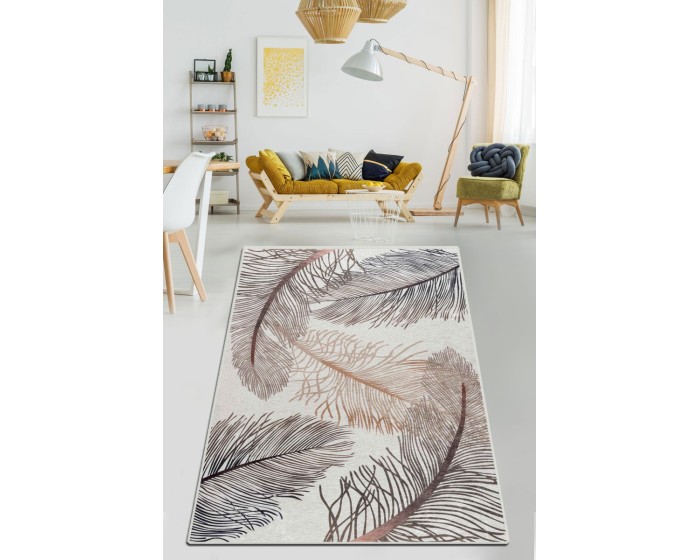 Koberec Essiccato 100x200 cm béžový/hnědý