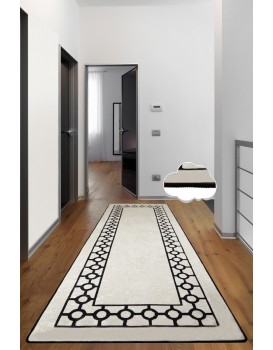 Koberec Bague 80x300 cm krémový