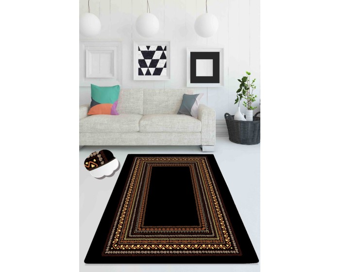 Koberec Lighter Black 80x150 cm černý