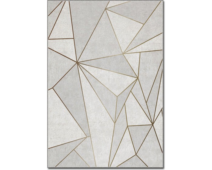 Koberec Glan 160x230 cm šedý