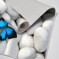 Sada 2 kusů koupelnových předložek ButterflyStone šedá