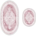 Sada 2 kusů koupelnových podložek Orient Ornamental Powder růžová