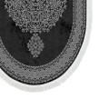 Sada 2 kusů koupelnových podložek Orient Ornamental Black černá