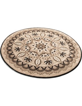 Koupelnový kobereček Damal 100 cm béžový