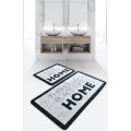 Sada 2 kusů koupelnových předložek Like Home černá/bílá