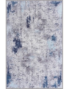 Koberec Moss 120x180 cm šedý/modrý