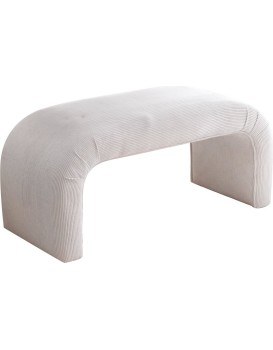 Taburet NU BENCH bílý
