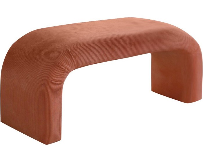 Taburet NU BENCH korálový