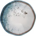 Porcelánová sada 24 ks talířů Abstract I bílá/modrá