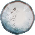 Porcelánová sada 24 ks talířů Abstract I bílá/modrá