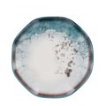 Porcelánová sada 24 ks talířů Abstract I bílá/modrá