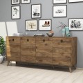 Komoda Elite 180 cm hnědá