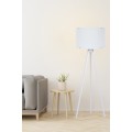 Stojací lampa Aomi I bílá