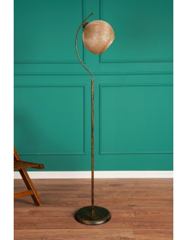 Stojací lampa Povimento 165 cm zlatá