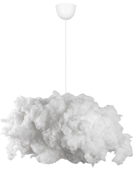 Závěsný lustr Serenity 60 cm bílý