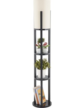 Stojací lampa Nora II černá