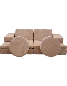 Dvoumístná rozkládací pohovka Puzzle růžová