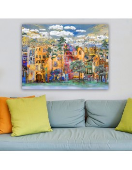 Obraz SEASIDE CITY 70x100 cm