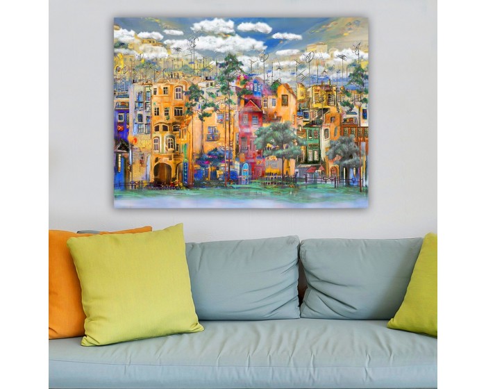 Obraz SEASIDE CITY 70x100 cm