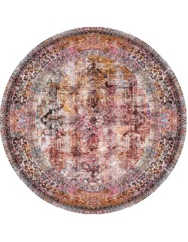 Kulatý koberec Fusion Chenille 230 cm vícebarevný
