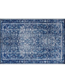 Koberec Dora Chenille III 75x150 cm modrý