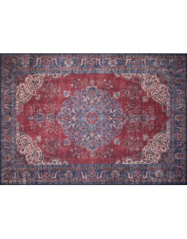 Koberec Blues Chenille X 150x230 cm červený/modrý