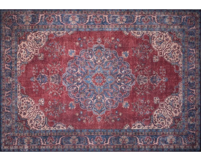 Koberec Blues Chenille X 150x230 cm červený/modrý