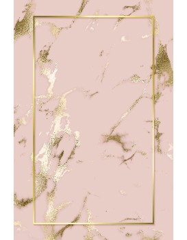 Koberec Mohyla 50x80 cm růžový/zlatý