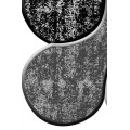 Koberec Arona 60x100 cm šedý/červený