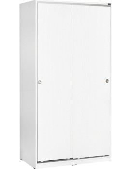 Šatní skříň Swed 94 cm bílá
