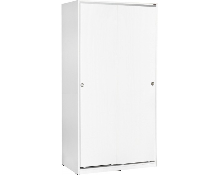 Šatní skříň Swed 94 cm bílá