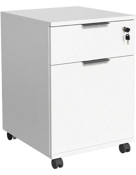 Pojízdný kancelářský kontejner Rakem 41 cm bílý