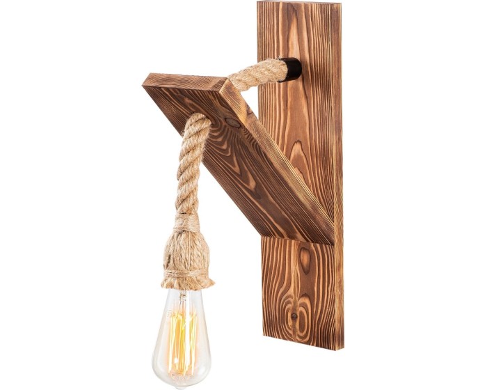 Nástěnná lampa Erebos II jedle