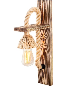 Nástěnná lampa Erebos III natural