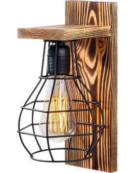Nástěnná lampa Erebos VII natural