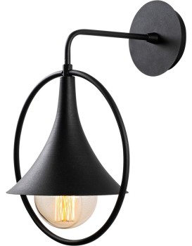 Nástěnná lampa Namute černá