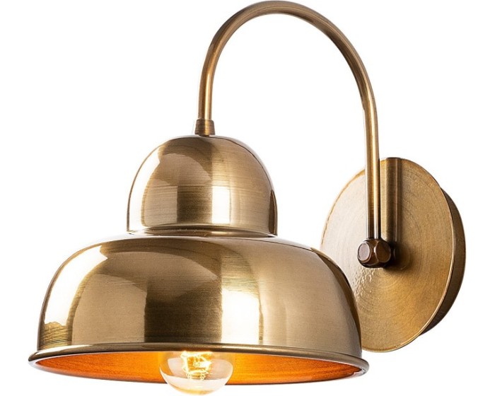 Nástěnná lampa Berceste I zlatá